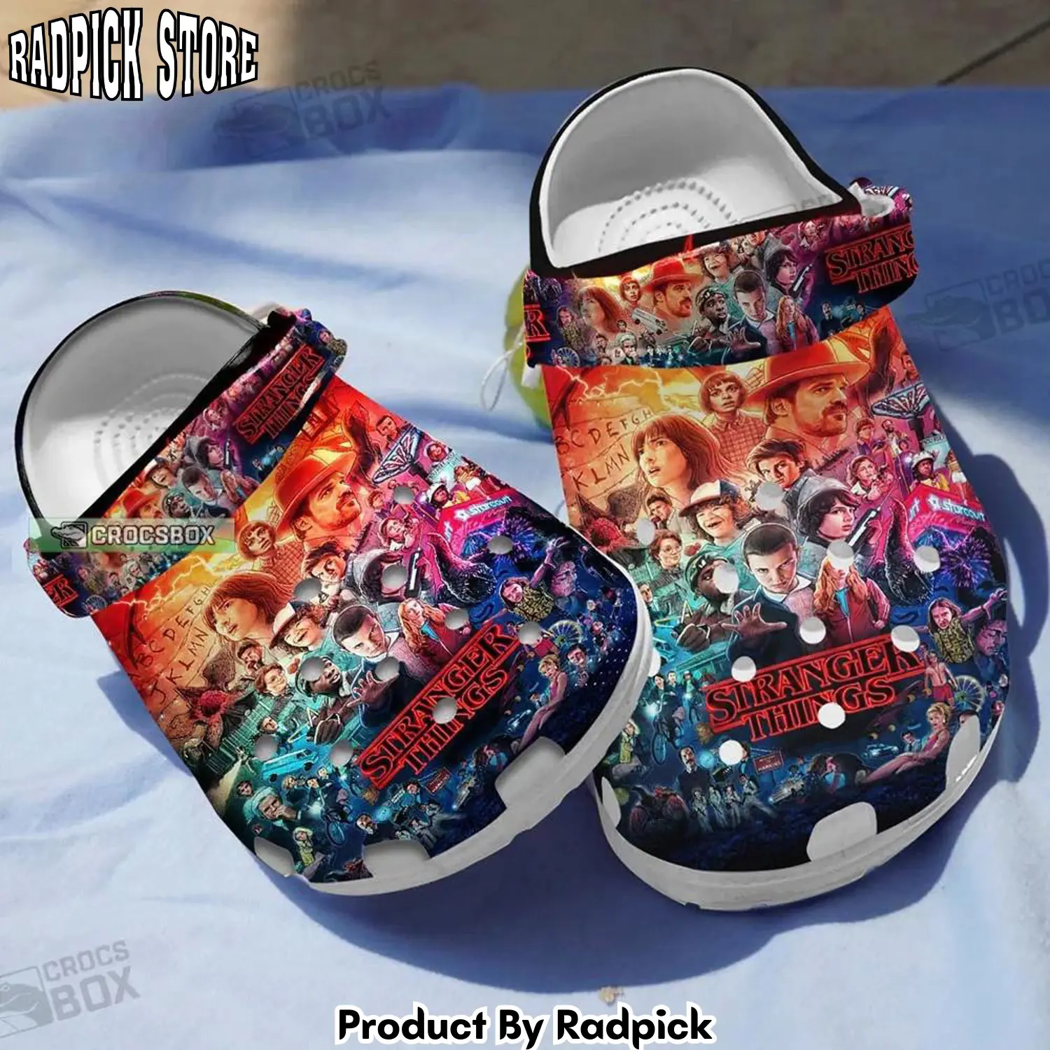 Radpick stranger things season 4 themed crocss rp6521118